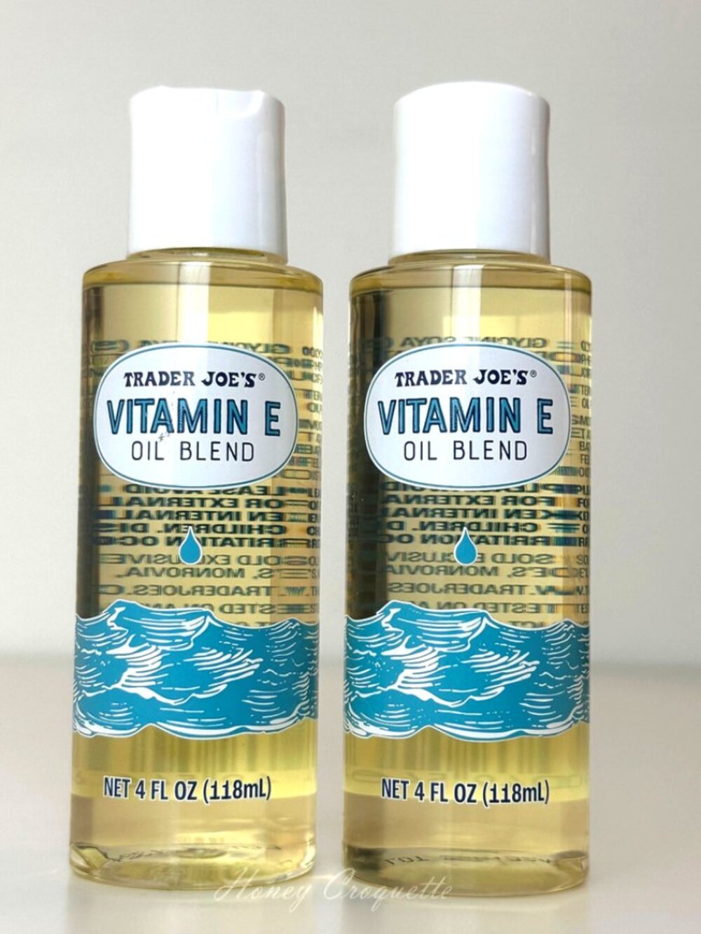 2 X Trader Joe's Vitamin E Oil Blend 4 oz each